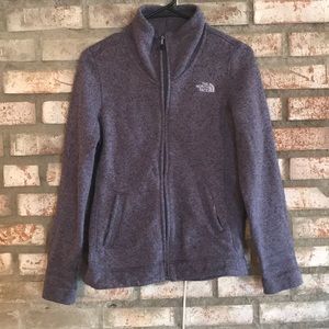 Purple heather North Face jacket